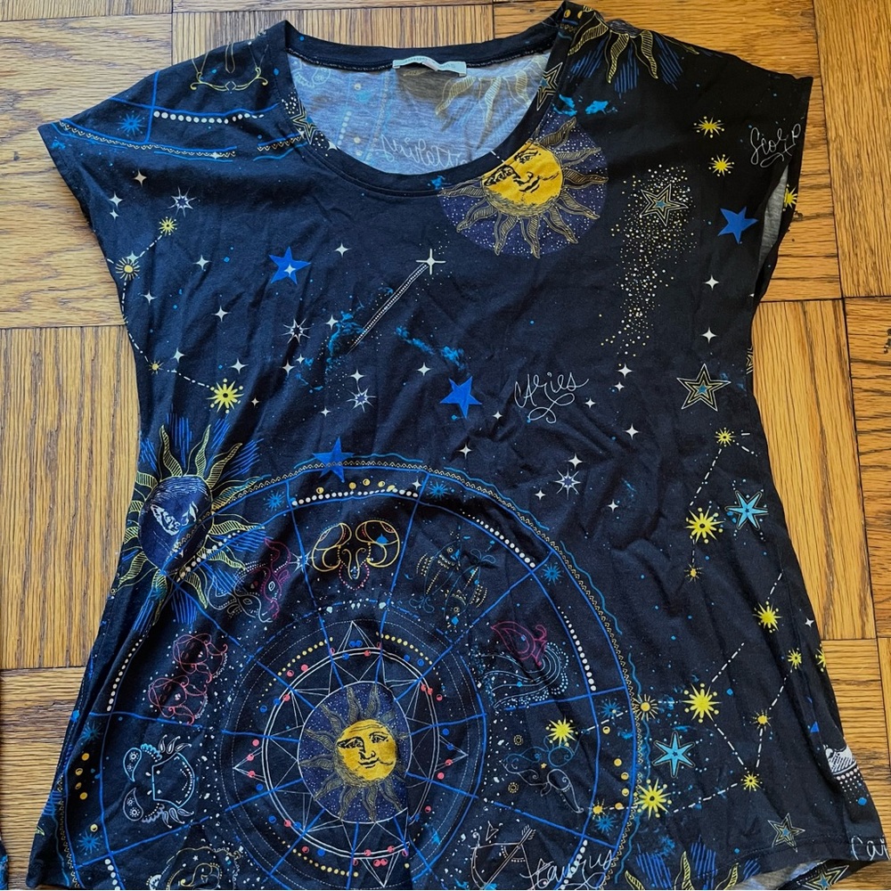 NWOT Johnny Was Astrology pajama set XS